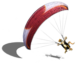 Flying lizard death spiral